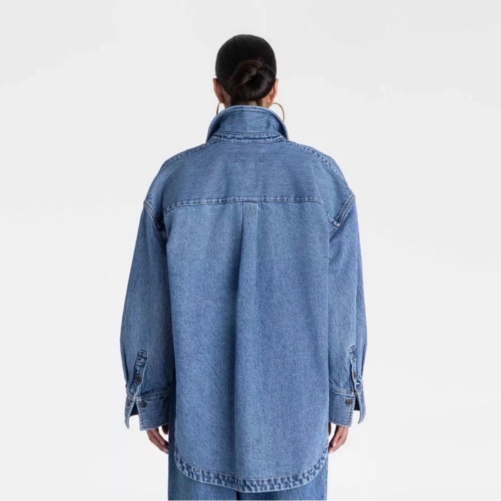 KBB Denim Shirt Samira - Size XL (NWOT) - Picture 4 of 5